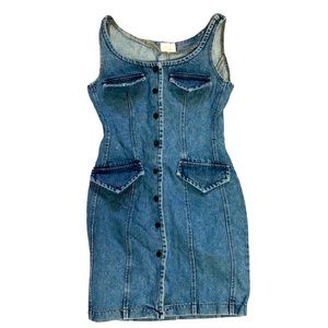 Vintage denim dress
